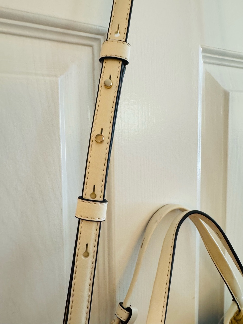 Kate Spade Deco Straw Small Tulip Tote Bag Natural Cream - Picture 11 of 16